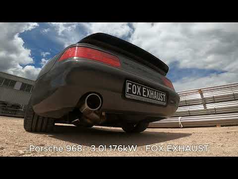 Thumbnail for Porsche 968 3,0l 257kW with FOX Exhaust System by Porsche 968