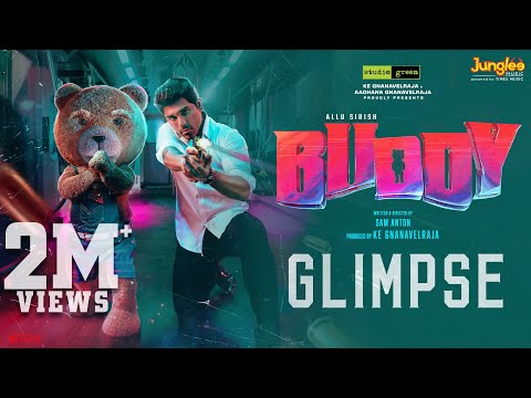 Buddy | Glimpse | Allu Sirish | Ajmal | Sam Anton | Hiphop Tamizha | K.E. Gnanavelraja | HDR