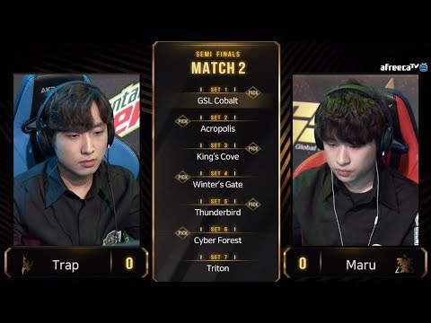 [2019 GSL S3] Ro.4 Match2 Trap vs Maru (Part1)