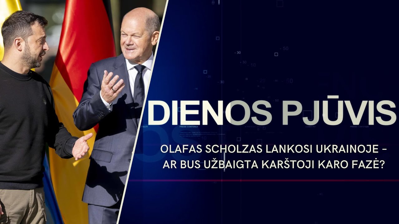 Olafas Scholzas lankosi Ukrainoje – ar bus užbaigta karštoji karo fazė? | DIENOS PJŪVIS