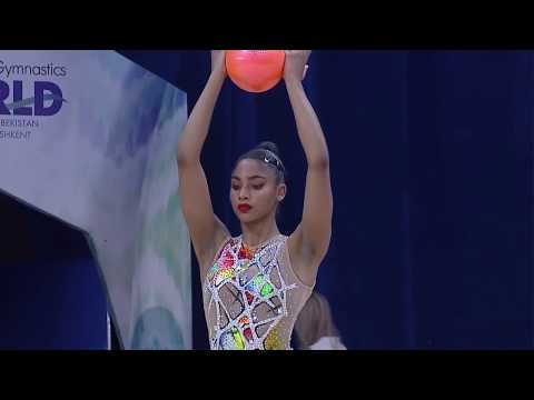 Nastasya Generalova - Ball Final - WC Tashkent 2018