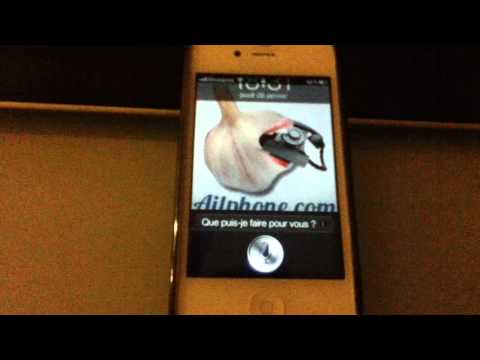 comment ouvrir siri