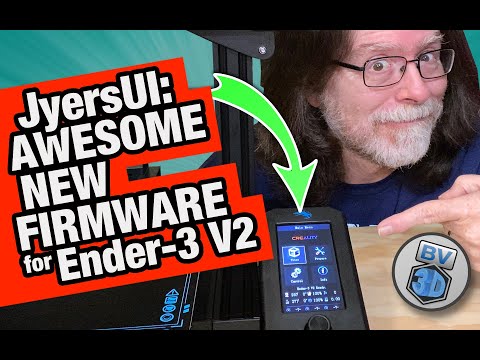 JyersUI: AWESOME FIRMWARE for Ender-3 V2! Easy Install, New Features!