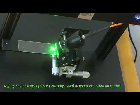 Operating LRF-SS Raman Spectrometer Of Helm Scientific Lab