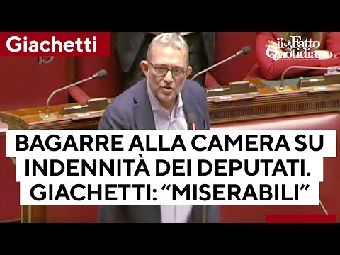 Bagarre alla Camera, Giachetti indemoniato contro i 5 stelle: "Siete dei miserabili"