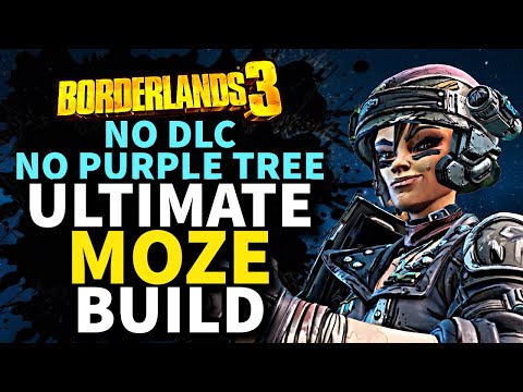 Borderlands 3 - The BEST No DLC/No Purple Tree Moze Build in 2025 - ULTIMATE MOZE