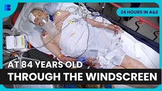84 Year Old Crashes Through Windscreen at St Georges | 24 Hours In A&E