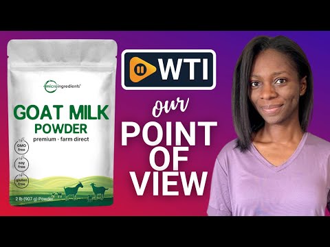 Micro Ingredients Goat Milk Powder - WTI product video review