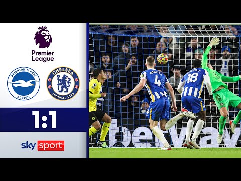 Erneuter Rückschlag für die Blues | Brighton & Hove Albion - FC Chelsea 1:1 | Highlights - EPL 21/22