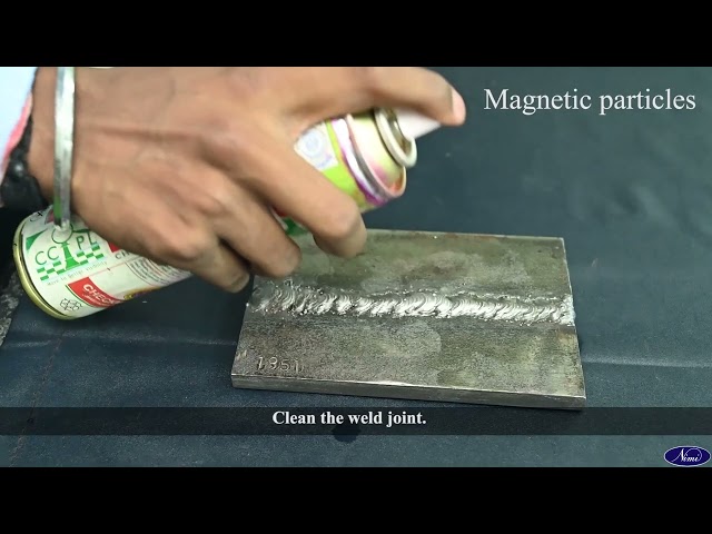 Magnetic particle test