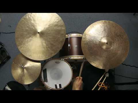 Agop 22" Signature Ride / Dream 22" Vintage Bliss - Cymbal Demo