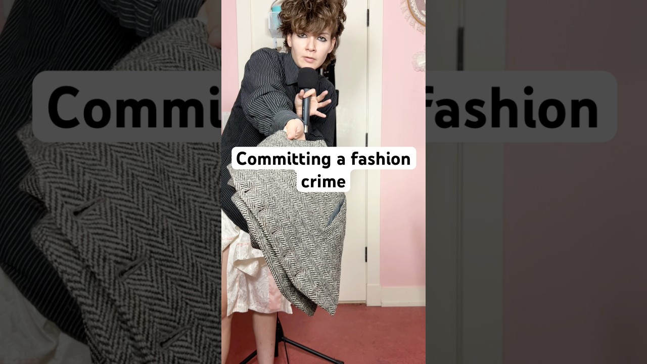 Breaking a fashion rule