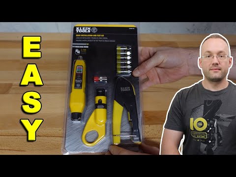 Klein Tools Coax Install Test Kit - I Never Did This Before