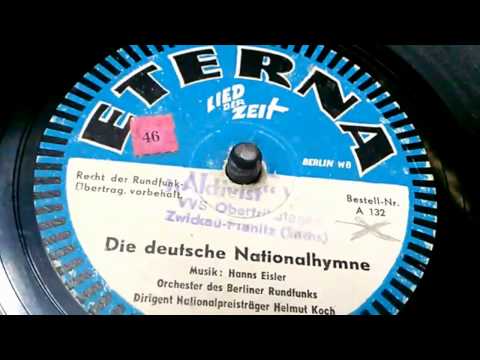 National Anthem of the German Democratic Republic (East Germany-DDR) [First Recording 1949]