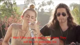 Miley Cyrus  Look what they&#39;ve done to my song Lyrics