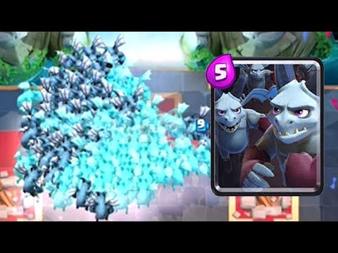 Minion Horde RUSH in Clash Royale (Minion Horde+Clone)