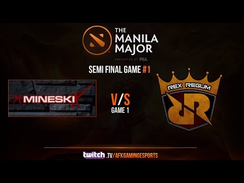 Manila Major SEA Open Qual #2 - Mineski X vs RRQ - Semi Final Game 1