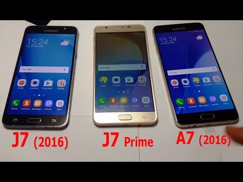Galaxy A7 (2016) Review - A7 (2016) vs. J7 (2016) vs. J7 Prime (test speed & camera)
