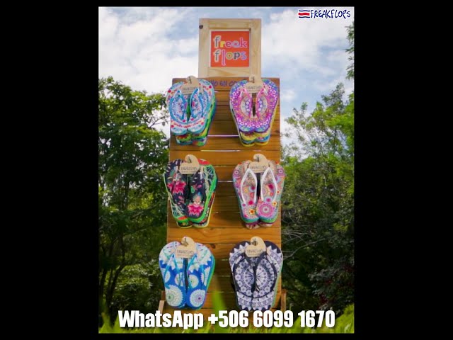 Vídeo relacionado con R-ISLAND Flip-Flop para mujer, chanclas de verano ligeras y cómodas, ideales para playa, piscina, casa y uso diario.(Sakura, 37)