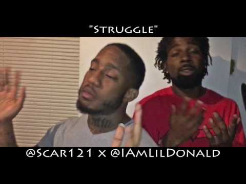 SCAR F LIL DONALD-STRUGGLE (PRODUCED BY 2 ARIES PRODUCTION )