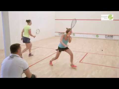 Summer Squash Cup (B0, turniej damski, półfinał) Magdalena Waszkiewicz - Denisa Rohunowa