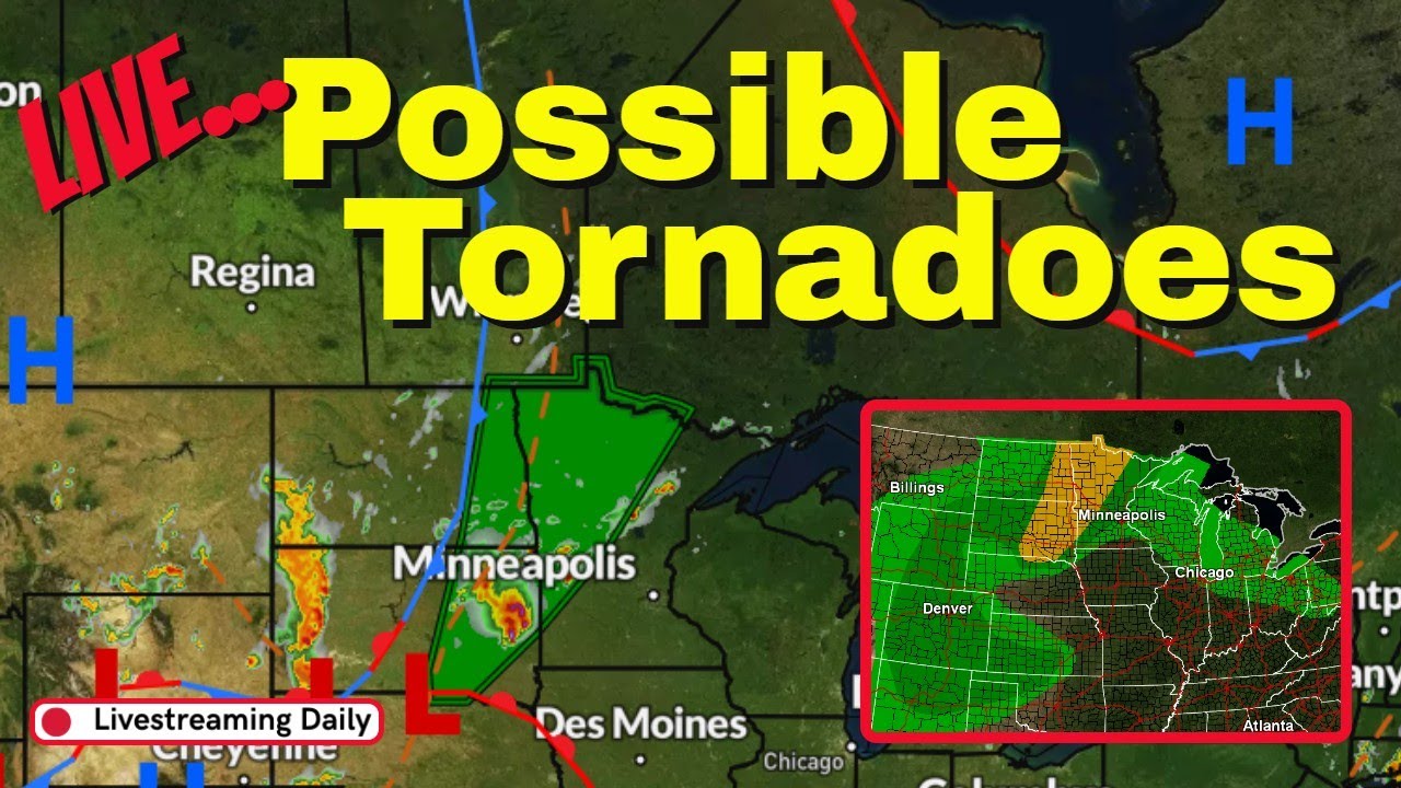🔴Live: Possible Tornadoes  -  Severe Weather Coverage    8-26-24