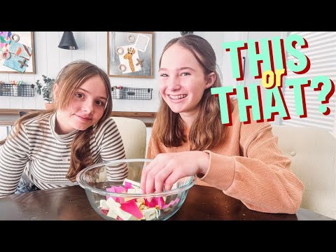 Meet My SISTER !!! (This or That Challenge)