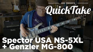 Video thumbnail for Spector USA NS-5XL + Genzler MG-800 | QuickTake | Barnett Music Exchange by Barnett Music Exchange