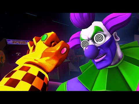 I Hacked The CLOWNS Minds With the SECRET GAUNTLET in Path of the Warrior VR (Virtual Reality)