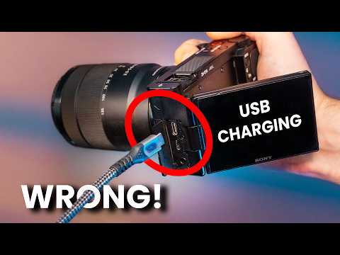Why Creators Avoid USB-C Charging (How To Power ZV-E10 Right)