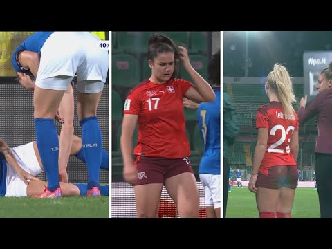 Thong show Italy (W) vs Switzerland (W) Women's World Cup qualification HD