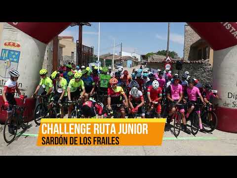 Carrera de ciclismo junior en Sardón de los Frailes