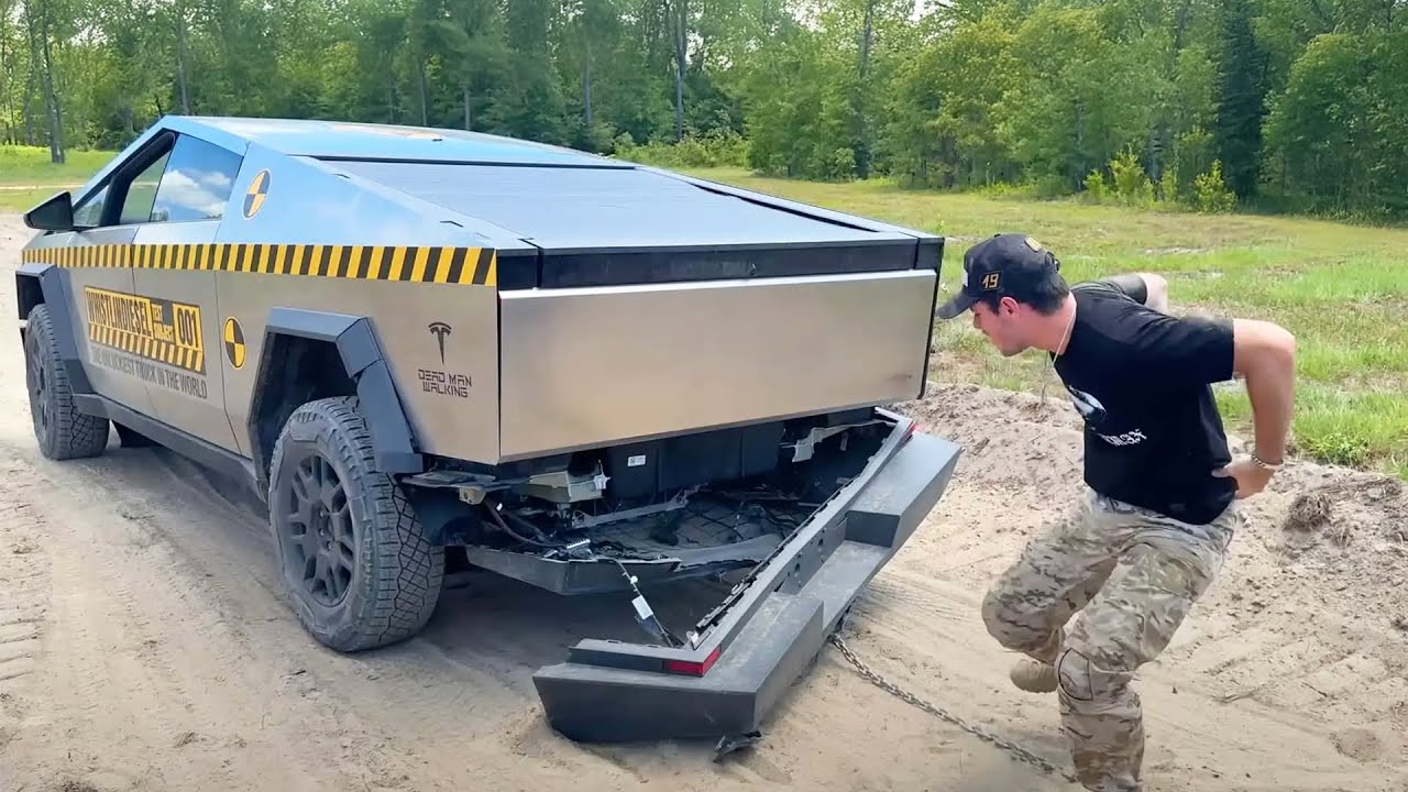 Telsa STOPS cybertruck deliveries, they're FALLING APART