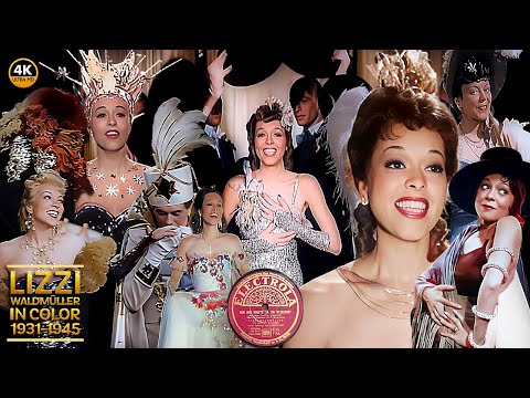 Ich bin heute ja so verliebt ! ... Lizzi Waldmüller in color 1931-1945 (4K / Colorized)