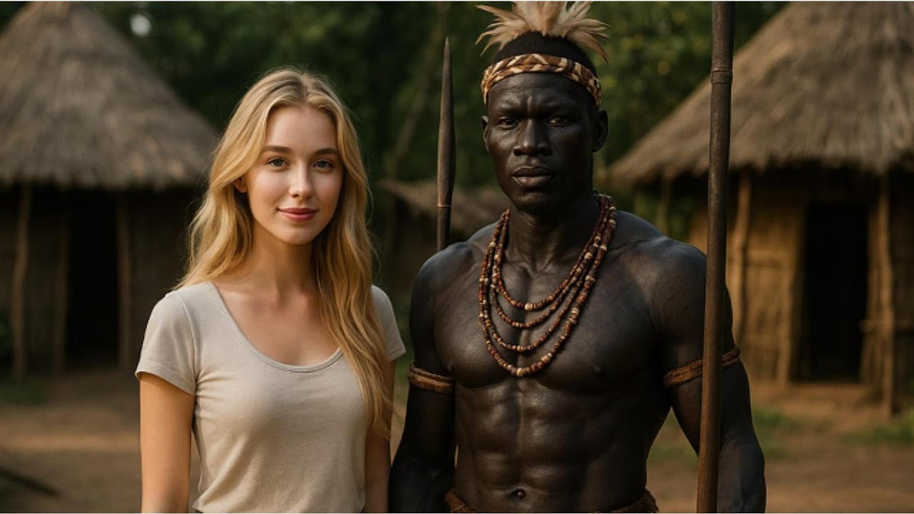 Garota branca abandona tudo para se casar com um guerreiro tribal africano - uma história real