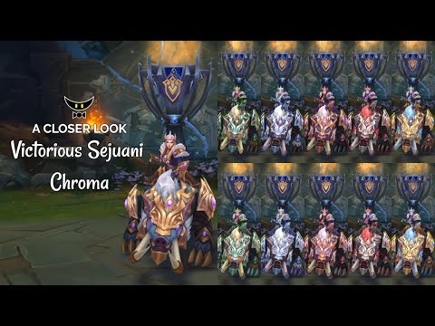Victorious Sejuani Chroma