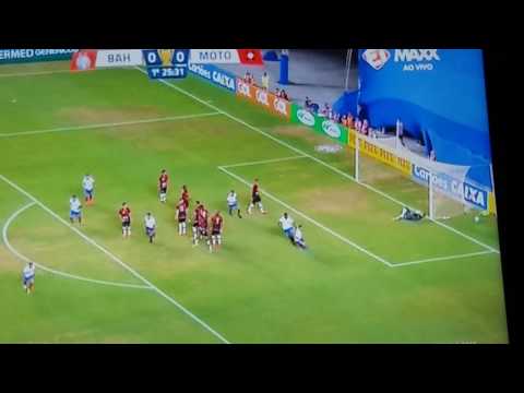 Gol do bahia 1 x 0 Moto clube