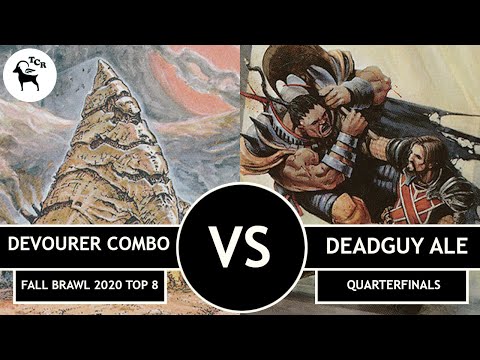 Premodern Fall Brawl Top 8 Match - Devourer Combo vs Deadguy Ale