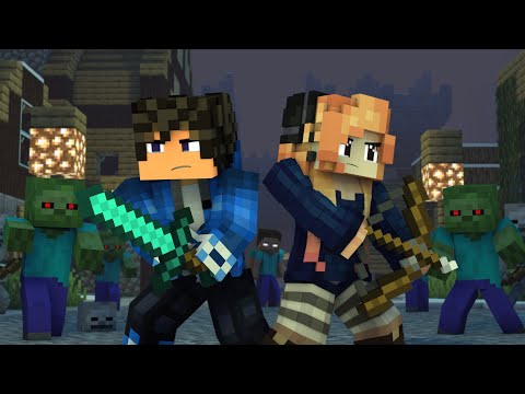 "The Struggle" - A Minecraft Original Music Video ♫