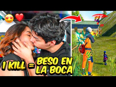 BARBIE KISSES ME ON THE MOUTH FOR KILLING IN FREE FIRE - Yair17