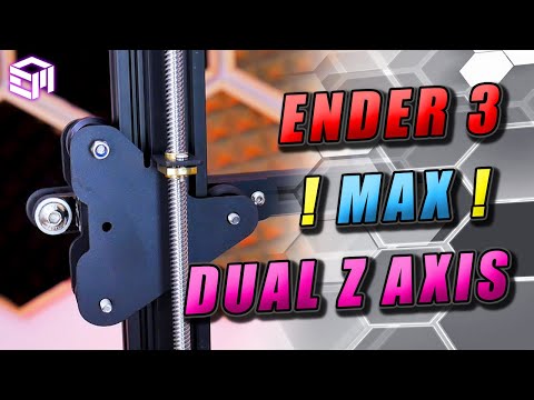 How To Install Dual Z Axis Lead Screw On Creality Ender 3 Max (Using A Regular Ender 3 Kit!)