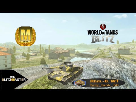 Rhm-B WT : 6064 damage 4 kills -WoT Blitz-