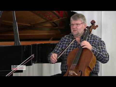CELLO MASTERCLASS BACH SUITE NO. 1 excerpt