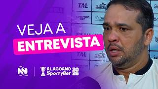Coletiva | Dico Woolley do ASA pós-jogo contra o CRB - Final Campeonato Alagoano 2026