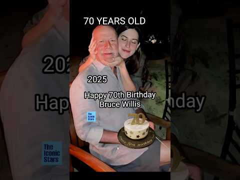 Bruce Willis turns 70! Celebrating a legend who redefined action cinema. 💥🎬 #brucewillis #birthday