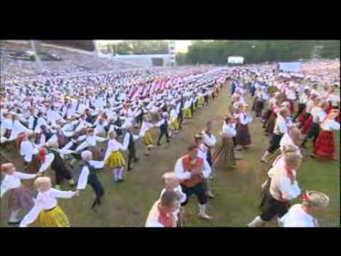 XI noorte tantsupidu "maa ja ilm" - Eesti muld ja Eesti süda