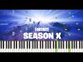Fortnite - The End Event - Piano Cover (Synthesia)