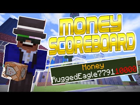 Minecraft Money Scoreboard Tutorial -  Working Currency system and Shop