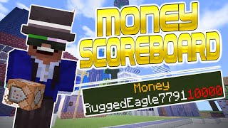 Minecraft Money Scoreboard Tutorial -  Working Currency system and Shop