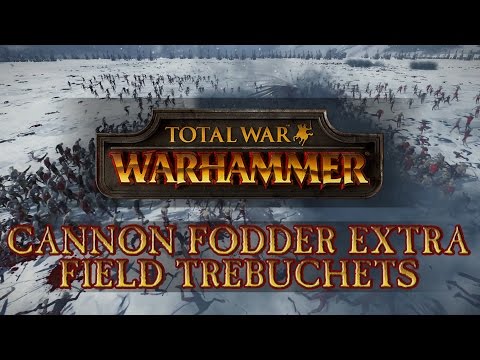 Total War: Warhammer - Cannon Fodder Extra: Zombie Horde vs Field Trebuchets!